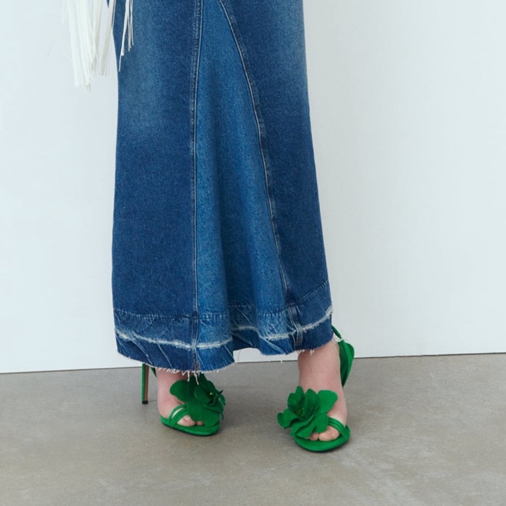 Sandalias de tacón Zara